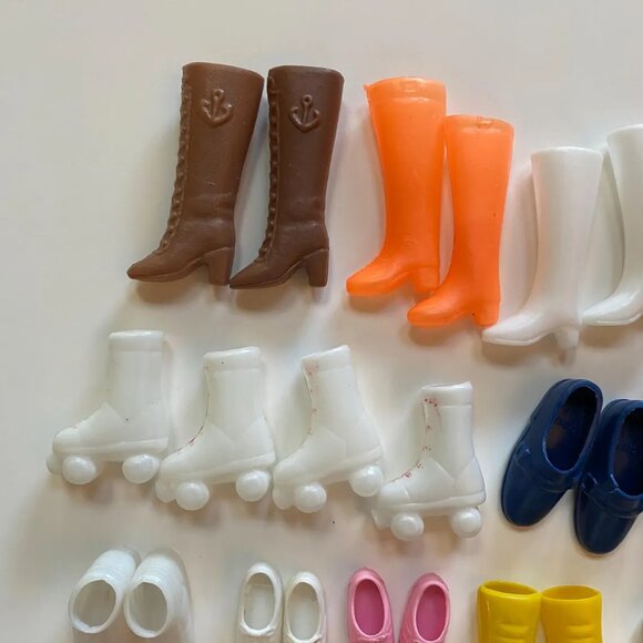 Vintage Barbie Doll Shoes High Heels Lot 27 Pairs - Picture 5 of 5